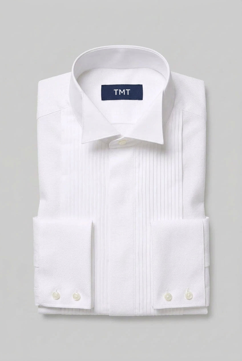 The Pique Bib Front Tuxedo Shirt