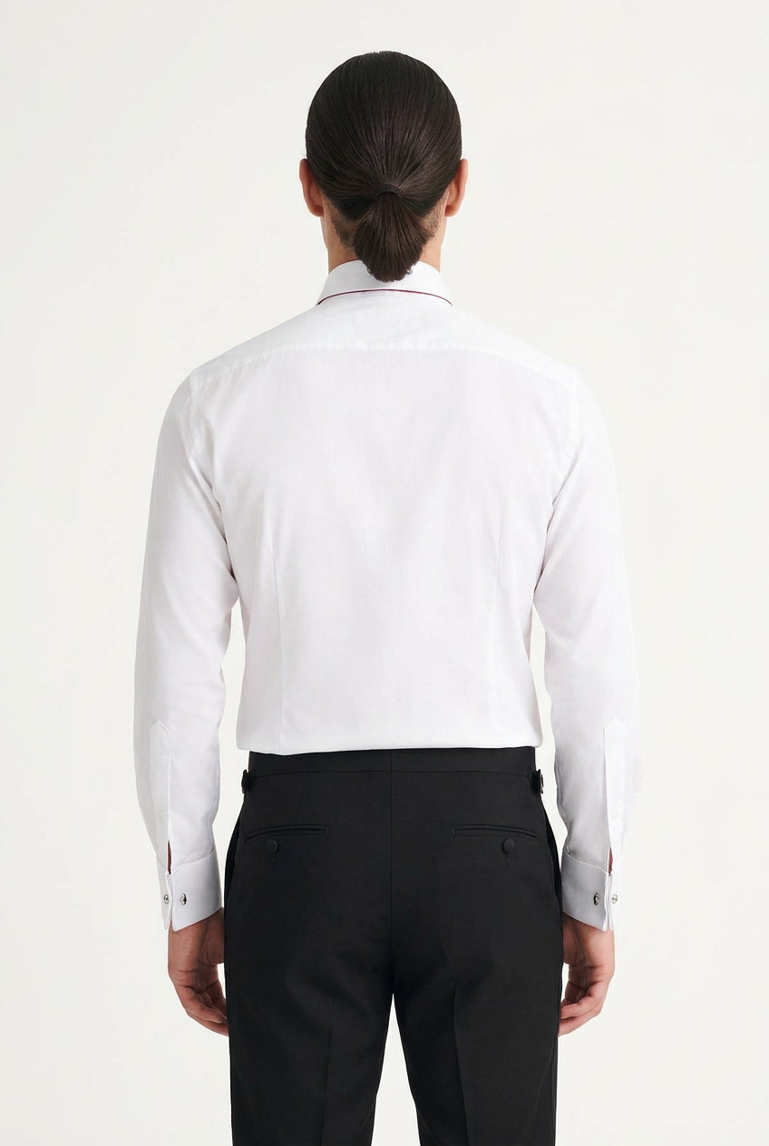 The Pique Bib Front Tuxedo Shirt