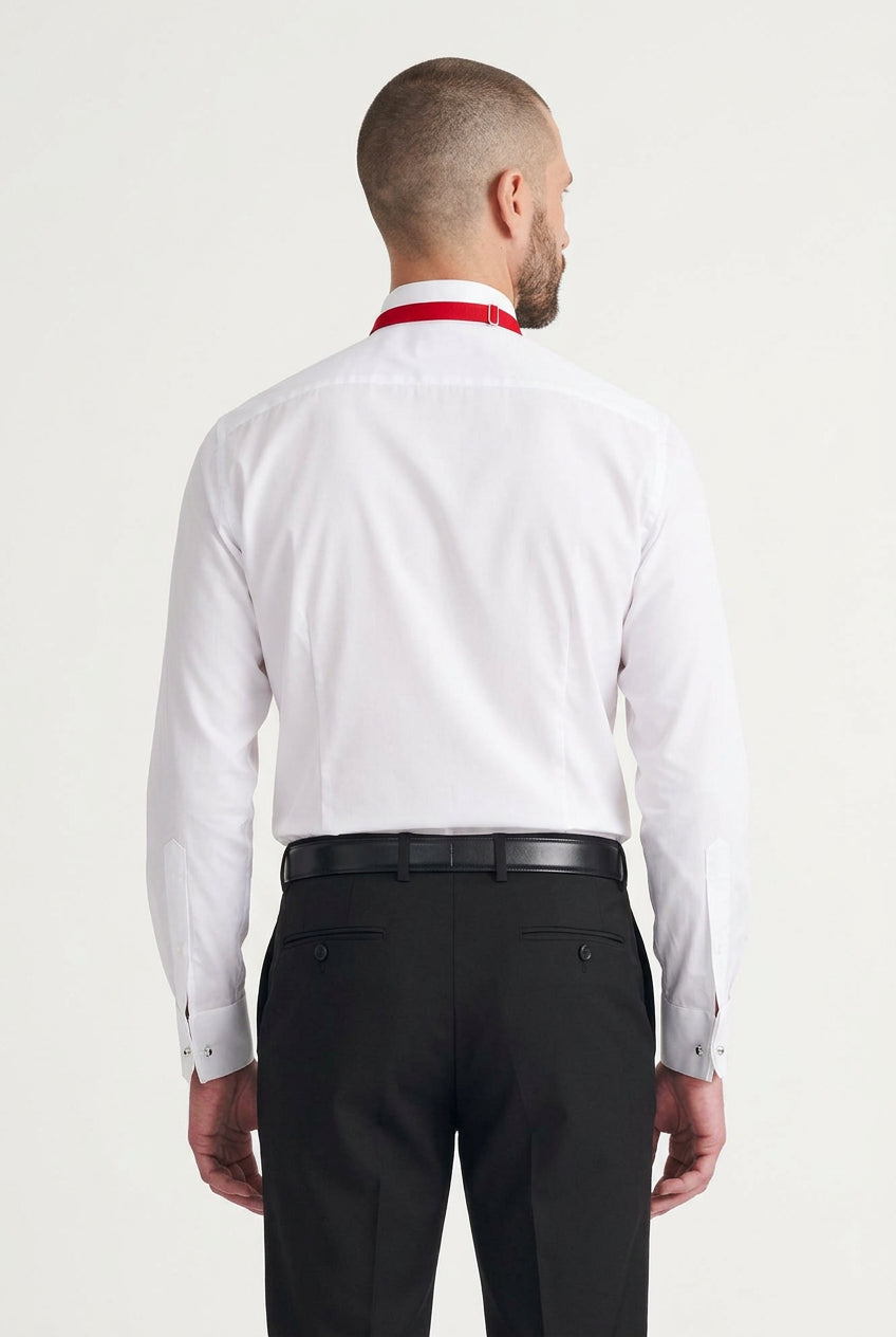 The Pleated Bib Front Tuxedo Shirt