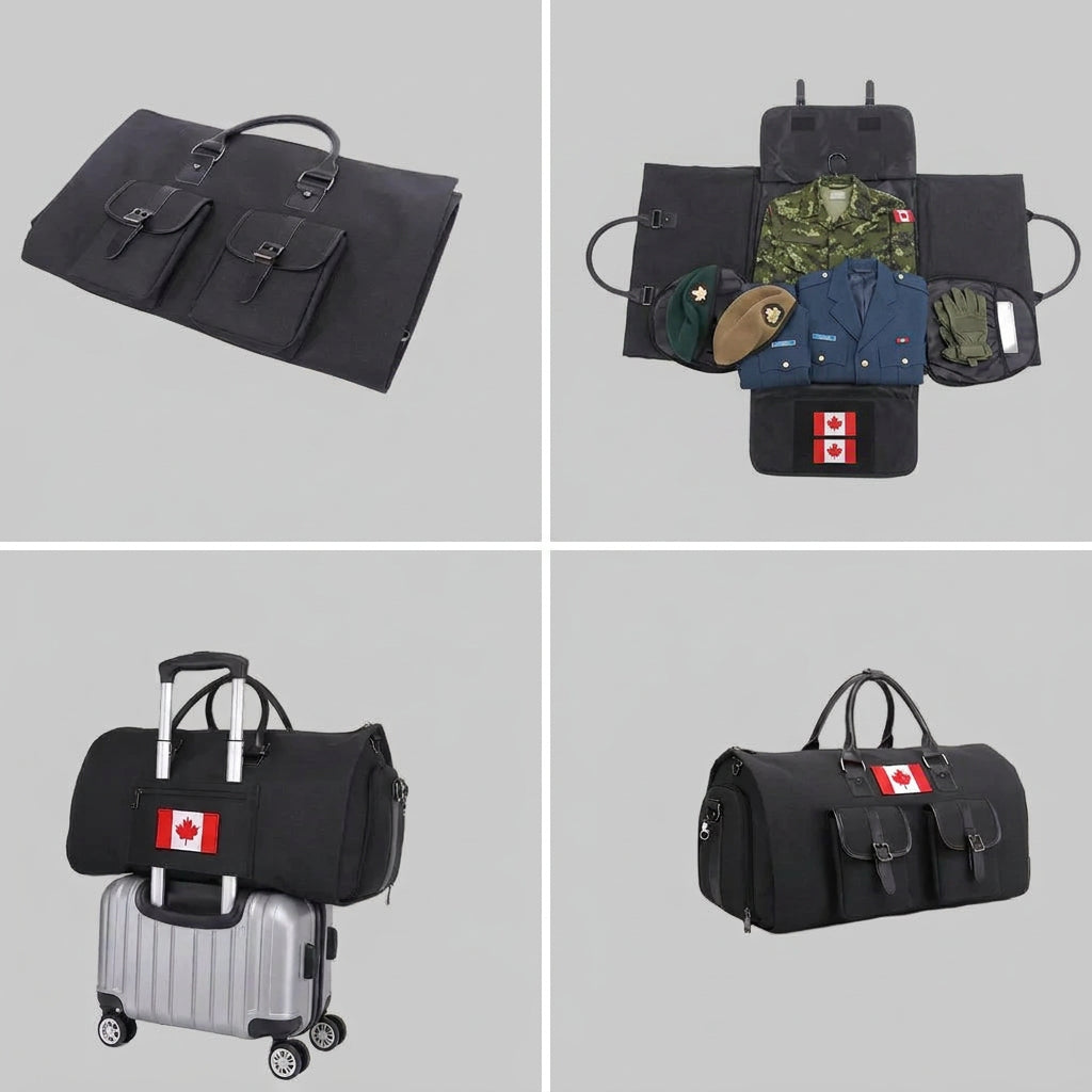 Waterproof Convertible Garment Duffel Bag
