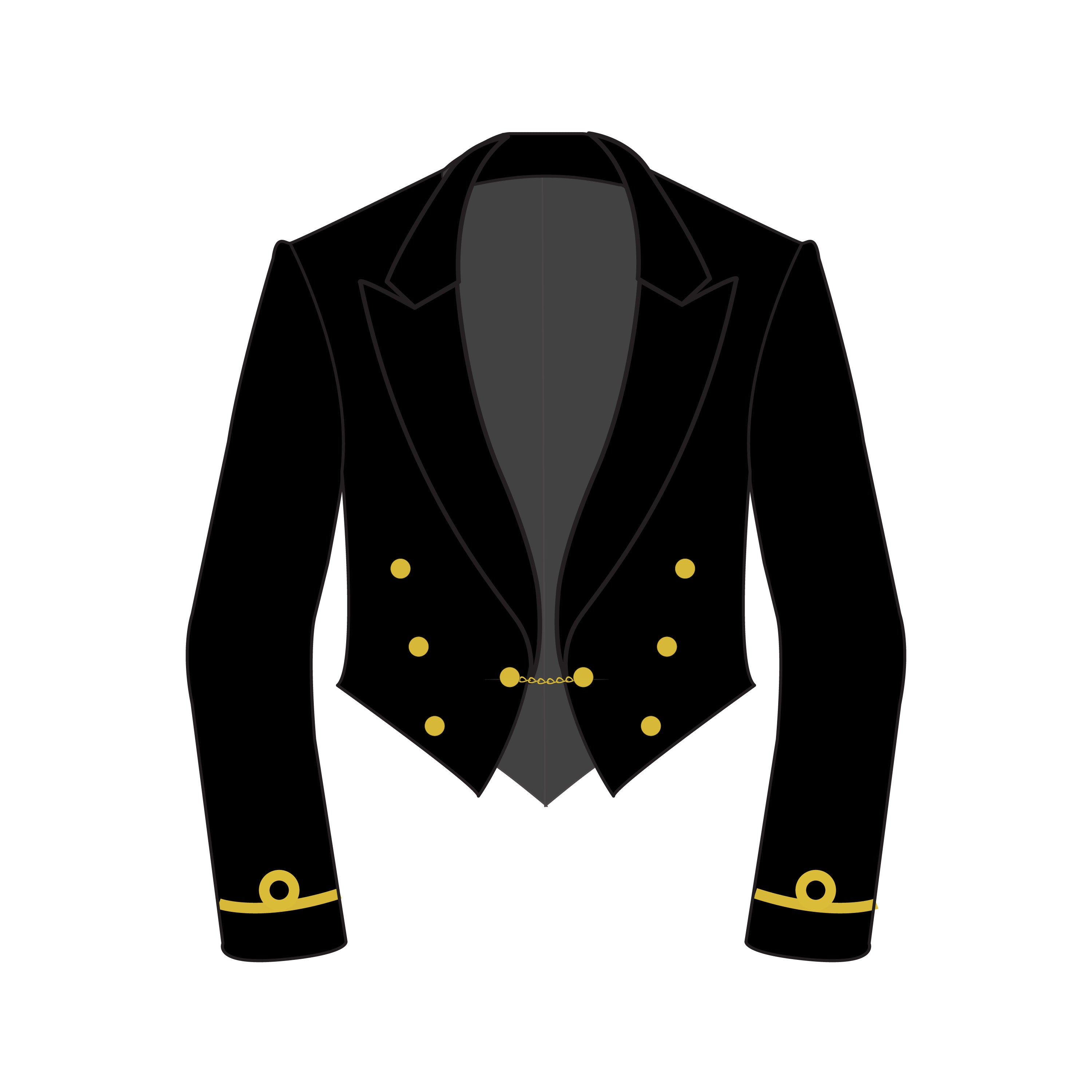 Mess Coat NO. 2 MESS STANDARD: NAVY - COAT – The Military Tailor