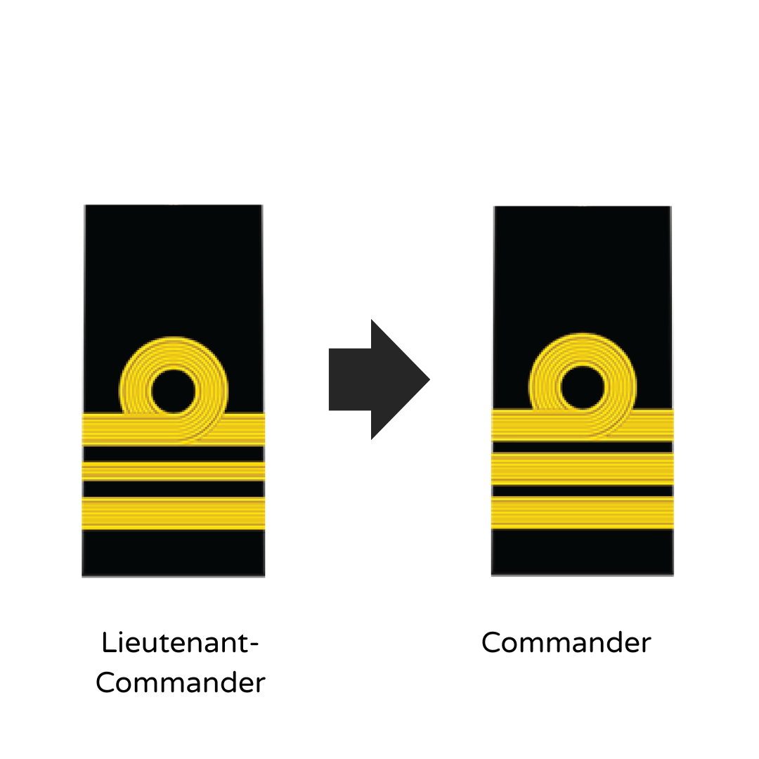 NO. 2 MESS STANDARD: NAVY - RANK CHANGE